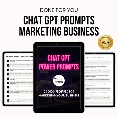 25,000 ChatGPT Prompts