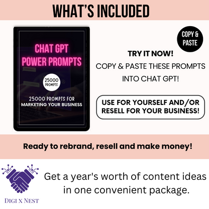 25,000 ChatGPT Prompts