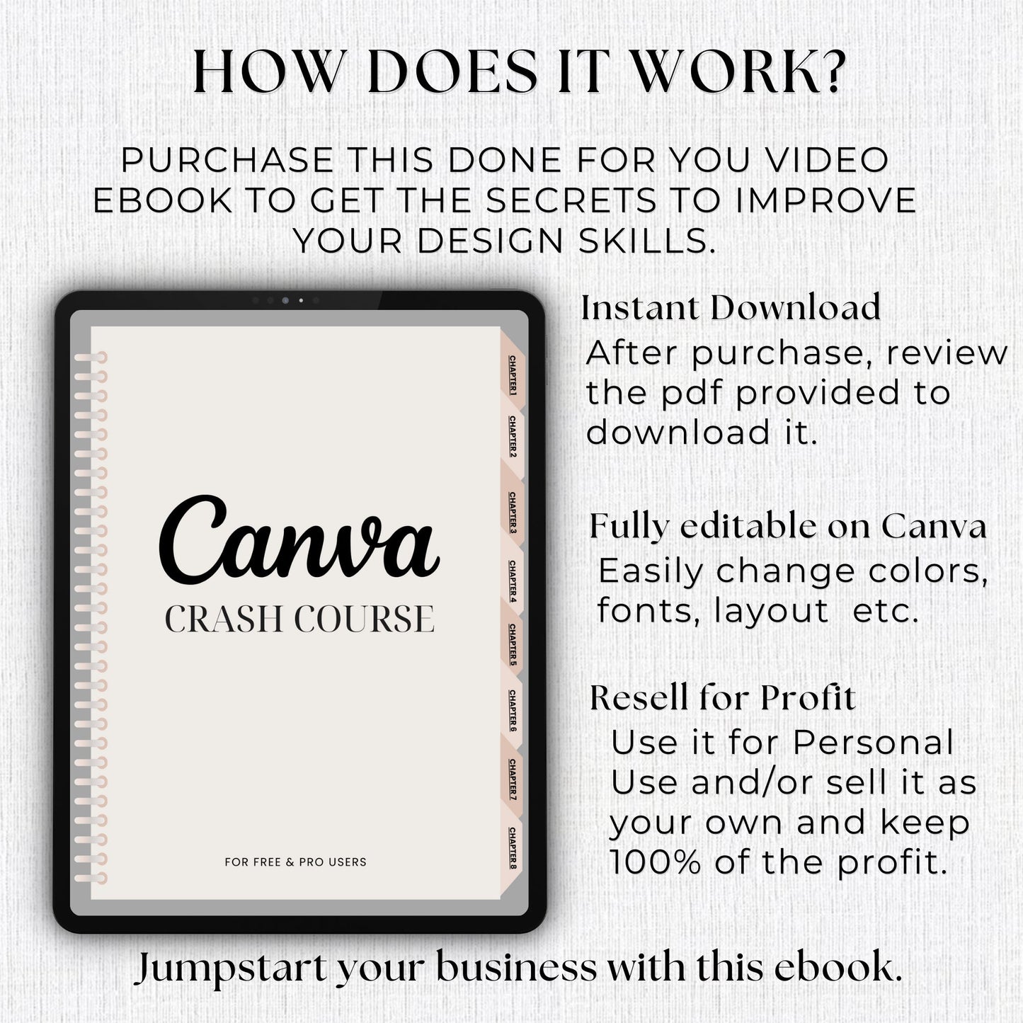 Canva Crash Course with a Free Canva Pro Subscription.